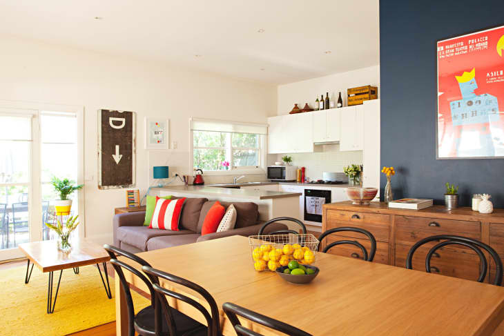 View of How to Mix Wood Finishes | Apartment Therapy